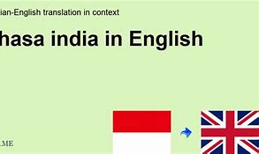 Bahasa India Bahasa Apa